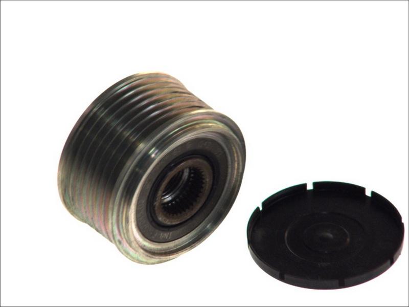 INA 535 0087 10 - Pulley, alternator, freewheel clutch car-mod.net