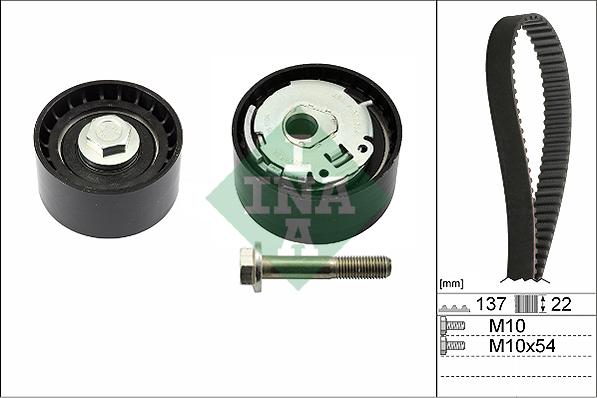 INA 530 0536 10 - Timing Belt Set car-mod.net