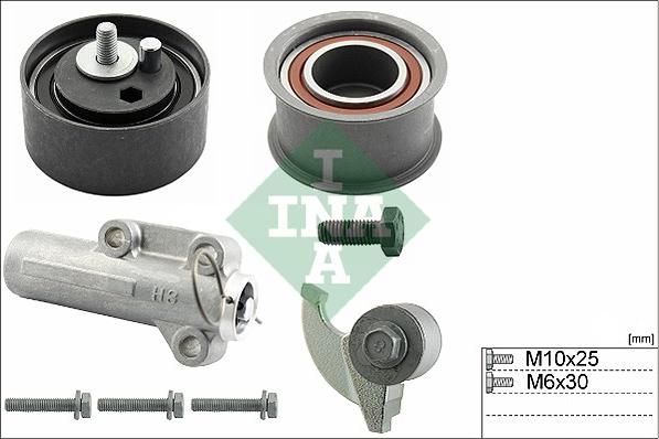 INA 530 0179 09 - Pulley Set, timing belt car-mod.net