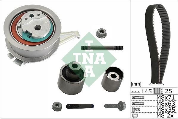 INA 530 0759 10 - Timing Belt Set car-mod.net