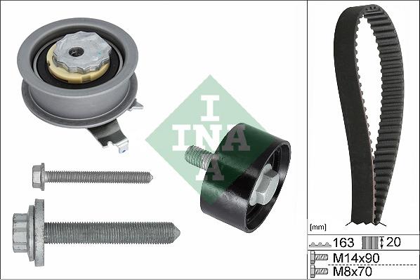 INA 530 0711 10 - Timing Belt Set car-mod.net