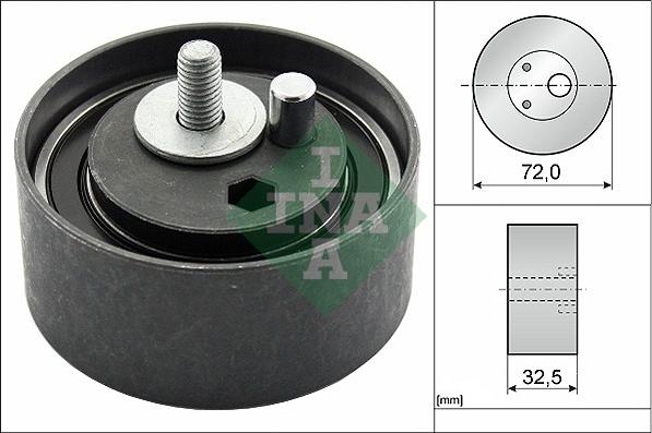 INA 531 0477 20 - Tensioner Pulley, timing belt car-mod.net