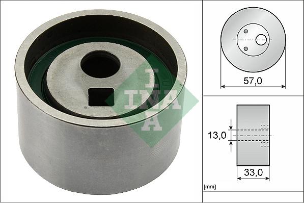 INA 531 0047 10 - Tensioner Pulley, timing belt car-mod.net