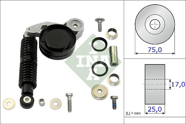 INA 533 0118 10 - Repair Kit, v-ribbed belt tensioner car-mod.net