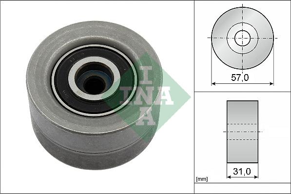 INA 532099210 - Deflection / Guide Pulley, timing belt car-mod.net