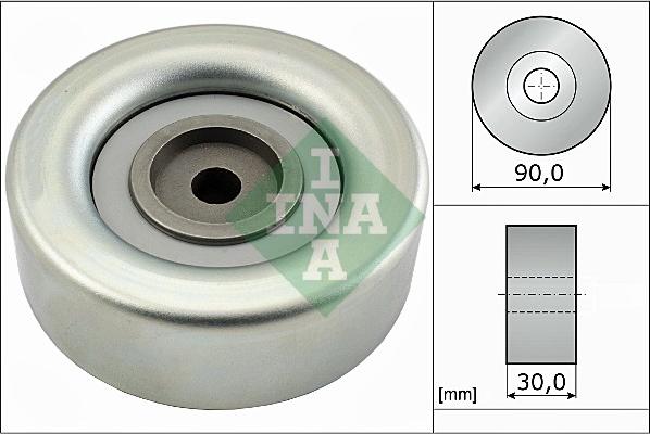 INA 532 0693 10 - Pulley, v-ribbed belt car-mod.net