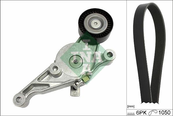 INA 529 0469 10 - V-Ribbed Belt Set car-mod.net
