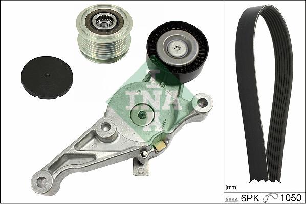 INA 529 0469 20 - V-Ribbed Belt Set car-mod.net