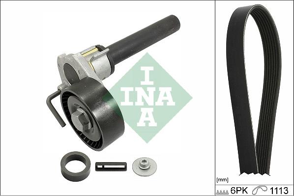 INA 529 0514 10 - V-Ribbed Belt Set car-mod.net