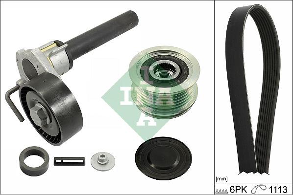 INA 529 0514 20 - V-Ribbed Belt Set car-mod.net