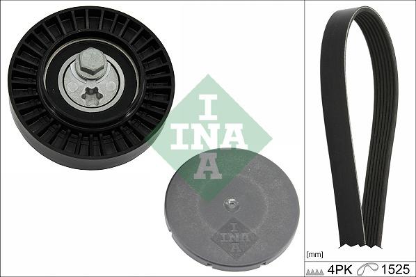 INA 529 0575 10 - V-Ribbed Belt Set car-mod.net