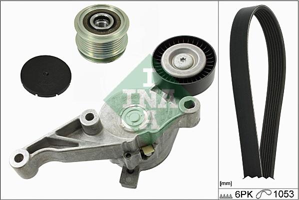 INA 529 0006 10 - V-Ribbed Belt Set car-mod.net