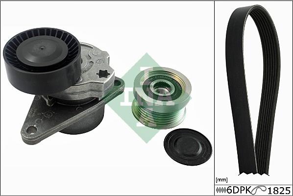 INA 529 0032 10 - V-Ribbed Belt Set car-mod.net