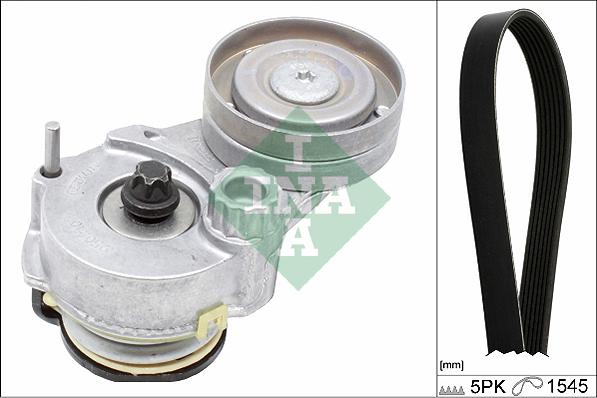 INA 529 0329 10 - V-Ribbed Belt Set car-mod.net