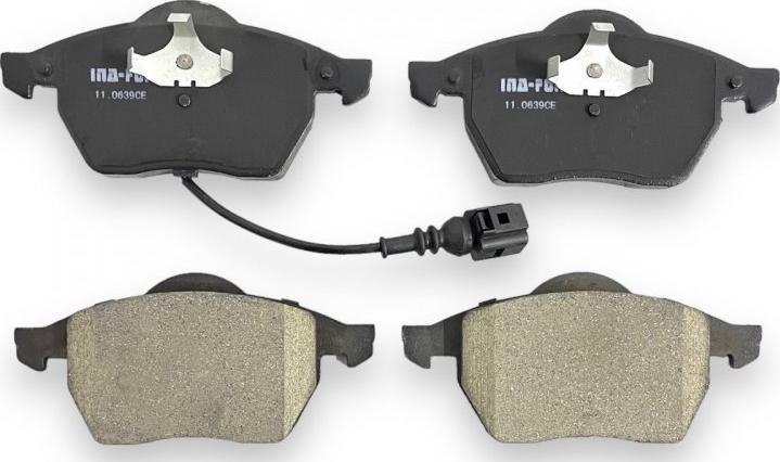 INA-FOR INF11.0639 - Brake Pad Set, disc brake car-mod.net