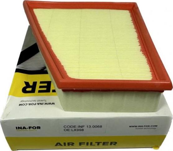 INA-FOR INF13.0068 - Engine Air Filter car-mod.net