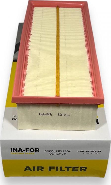 INA-FOR INF13.0001 - Engine Air Filter car-mod.net