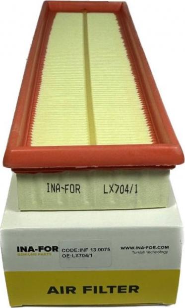 INA-FOR INF13.0075 - Engine Air Filter car-mod.net
