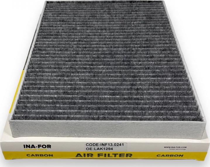 INA-FOR INF13.0241 - Filter, interior air car-mod.net