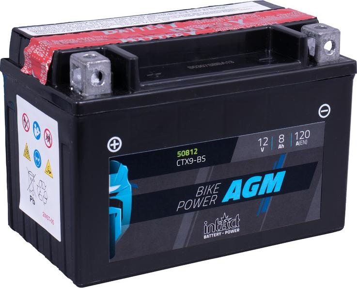 INTACT 50812 - Starter Battery car-mod.net