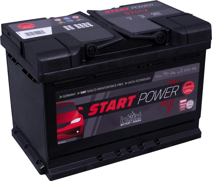INTACT 57412GUG - Starter Battery car-mod.net