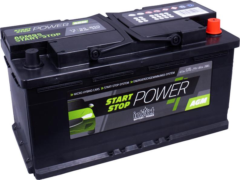 INTACT AGM95SS - Starter Battery car-mod.net