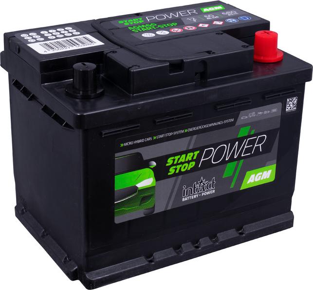 INTACT AGM60SS - Starter Battery car-mod.net