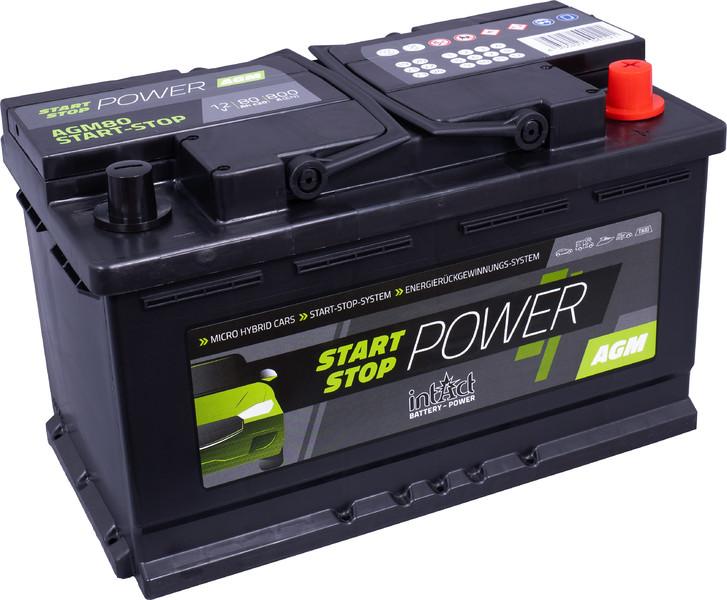 INTACT AGM80SS - Starter Battery car-mod.net