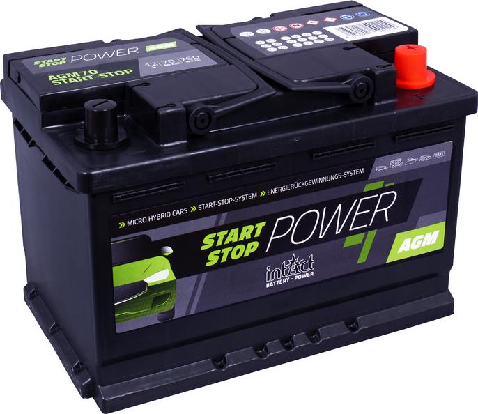 INTACT AGM70SS - Starter Battery car-mod.net