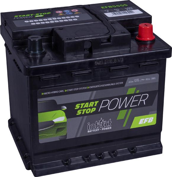 INTACT EFB55SS - Starter Battery car-mod.net