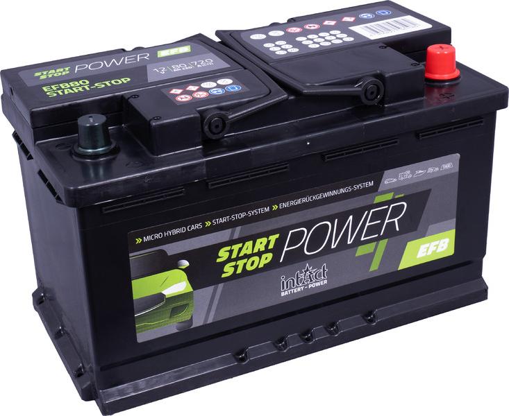 INTACT EFB80SS - Starter Battery car-mod.net