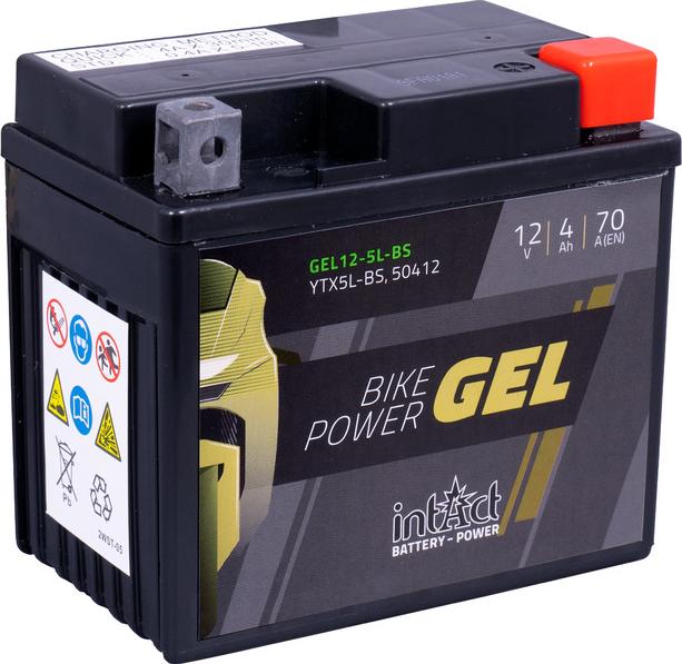 INTACT GEL12-5L-BS - Starter Battery car-mod.net