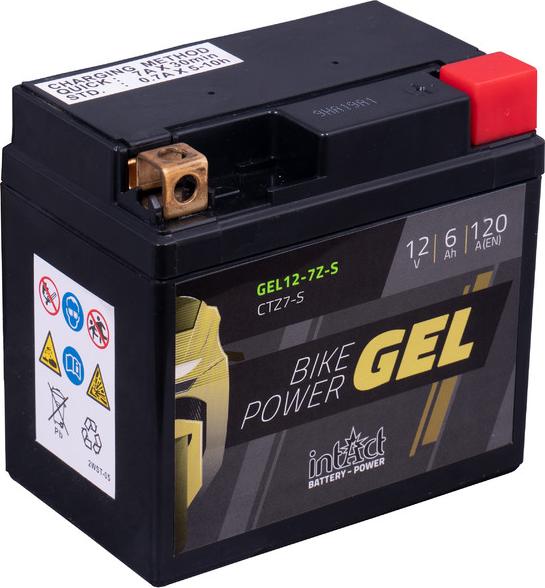 INTACT GEL12-7Z-S - Starter Battery car-mod.net