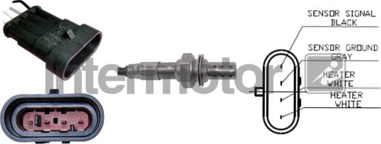 INTERMOTOR 64256 - Oxygen, Lambda Sensor car-mod.net