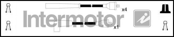 INTERMOTOR 73897 - Ignition Cable Kit car-mod.net