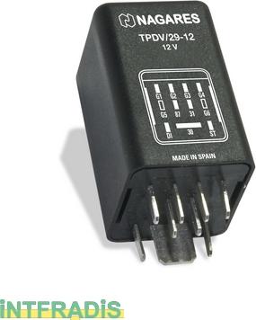 INTFRADIS 10954 - Control Unit, glow plug system car-mod.net