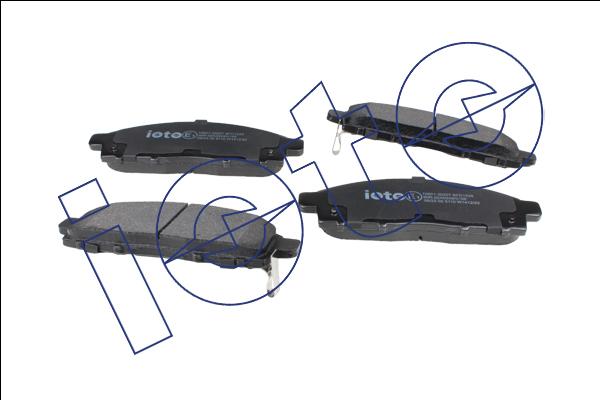 IOTO 10601-30207 - Brake Pad Set, disc brake car-mod.net