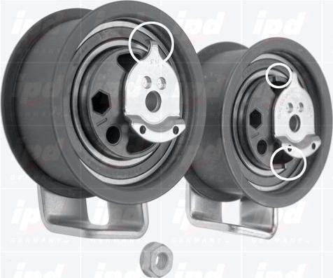 IPD 14-0259 - Tensioner Pulley, timing belt car-mod.net