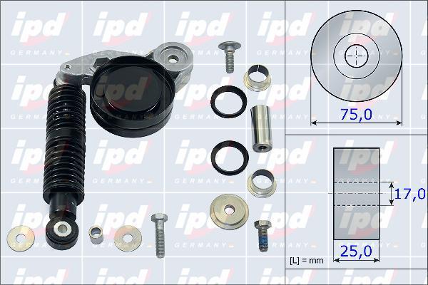 IPD 15-3862 - Repair Kit, v-ribbed belt tensioner car-mod.net