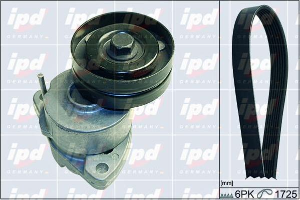 IPD 20-1894 - V-Ribbed Belt Set car-mod.net