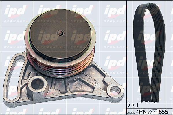 IPD 20-1898 - V-Ribbed Belt Set car-mod.net
