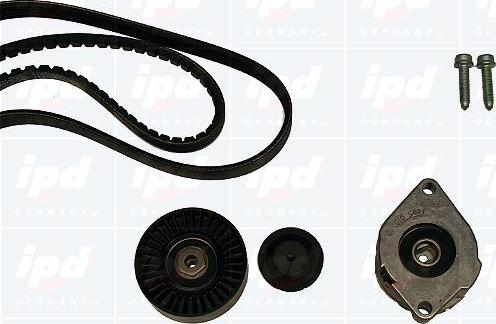 IPD 20-1394 - V-Ribbed Belt Set car-mod.net