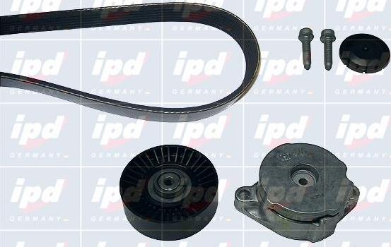 IPD 20-1392XL - V-Ribbed Belt Set car-mod.net