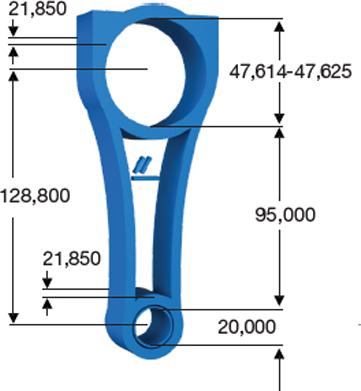 IPSA CO008400 - Connecting Rod car-mod.net