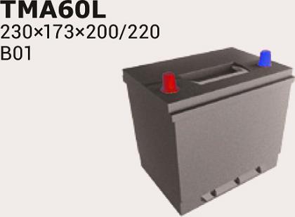 IPSA TMA60L - Starter Battery car-mod.net