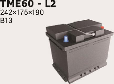 IPSA TME60 - Starter Battery car-mod.net