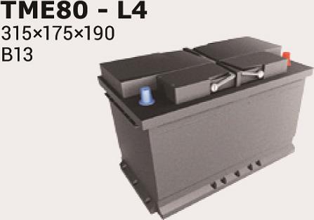 IPSA TME80 - Starter Battery car-mod.net