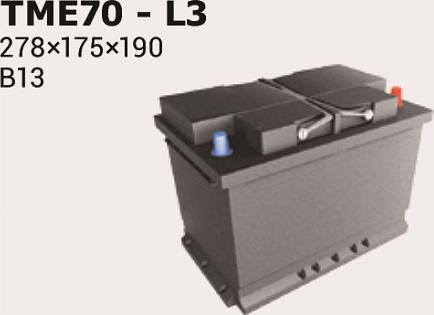 IPSA TME70 - Starter Battery car-mod.net