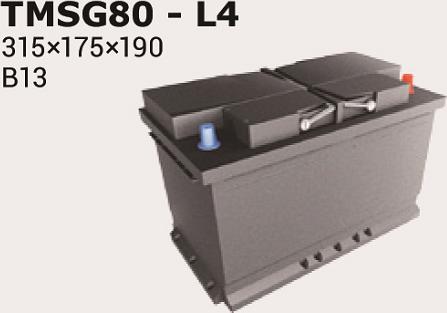 IPSA TMSG80 - Starter Battery car-mod.net