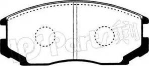 IPS Parts IBD-1532 - Brake Pad Set, disc brake car-mod.net